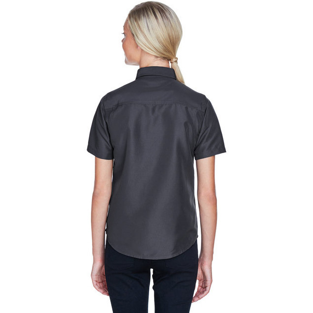 Ladies Key West Short-Sleeve Performance Staff Shirt - BLAcK - S(D0102H7N9RX)
