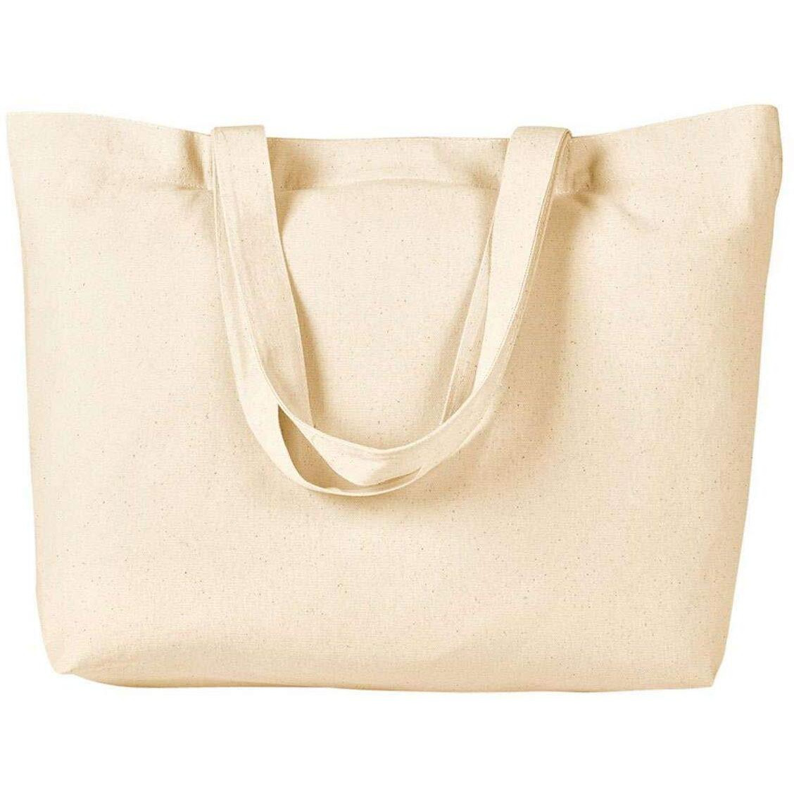 BAGedge BE102 Cotton Twill Horizontal Shopper