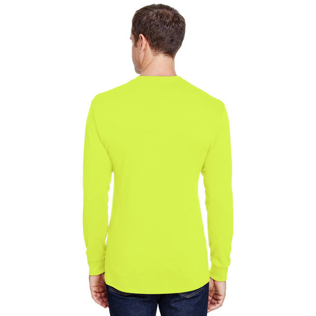 Adult Workwear Long-Sleeve Pocket T-Shirt - BLAcK - S(D0102H7K1JX)