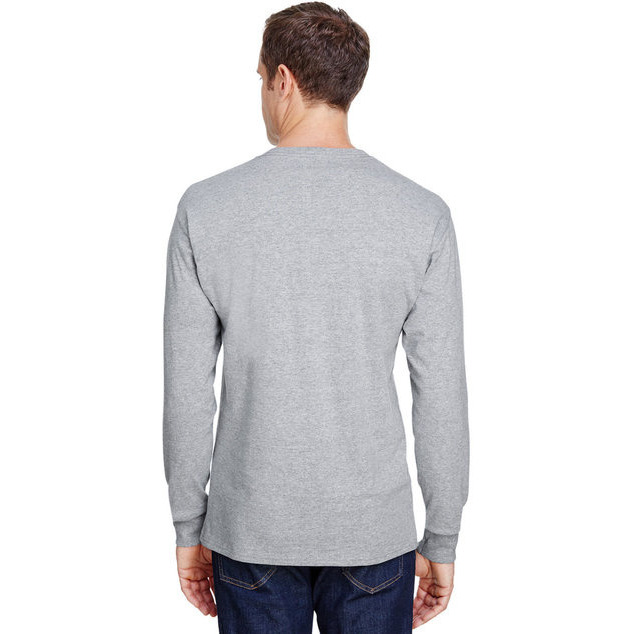 Adult Workwear Long-Sleeve Pocket T-Shirt - BLAcK - S(D0102H7K1I6)