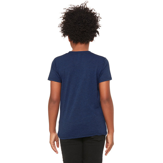 Youth Triblend Short-Sleeve T-Shirt - BLUE TRIBLEND - M(D0102H7W6VJ)