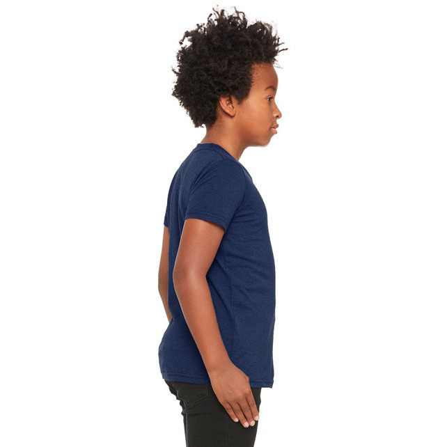 Youth Triblend Short-Sleeve T-Shirt - BLUE TRIBLEND - M(D0102H7W6VJ)
