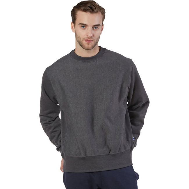 Adult Reverse Weave crew - WHITE - S(D0102H7YUX8)