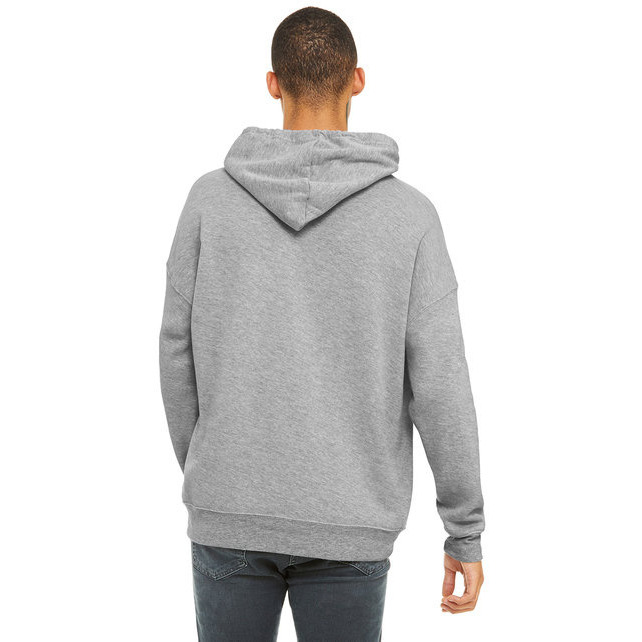 Unisex Sponge Fleece Pullover DTM Hoodie - DARK gREY - XS(D0102H7KX78)