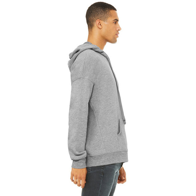 Unisex Sponge Fleece Pullover DTM Hoodie - DARK gREY - XS(D0102H7KX78)