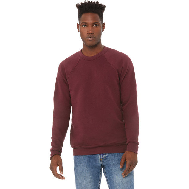 Unisex Sponge Fleece crewneck Sweatshirt - DK gRY MRBLE FLc - M(D0102H7W166)