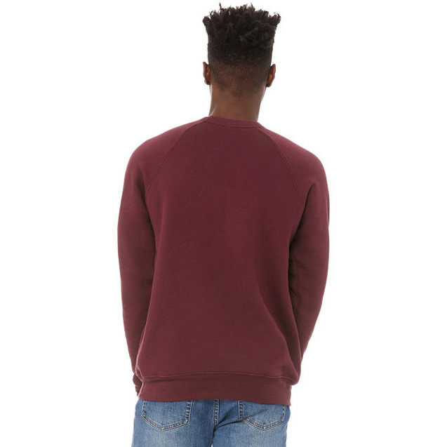 Unisex Sponge Fleece crewneck Sweatshirt - DK gRY MRBLE FLc - M(D0102H7W166)