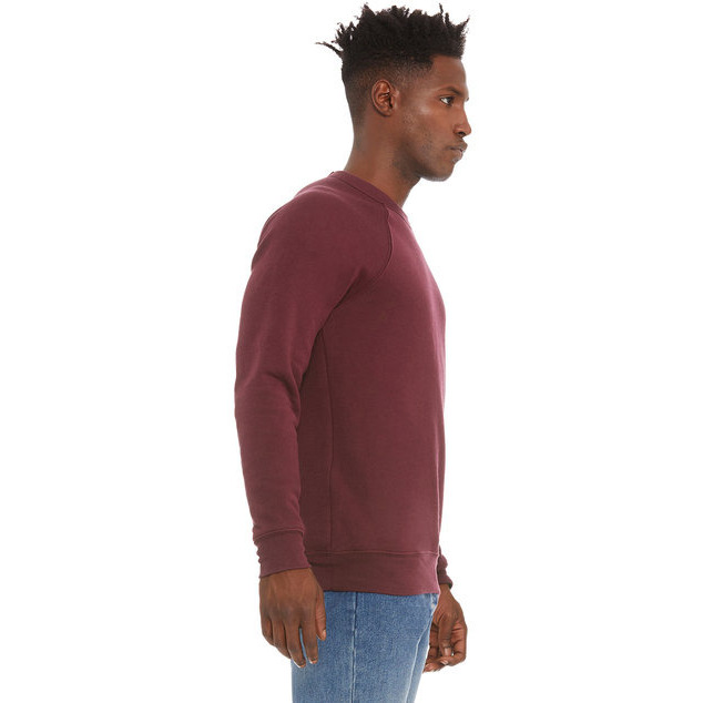 Unisex Sponge Fleece crewneck Sweatshirt - DK gRY MRBLE FLc - M(D0102H7W166)