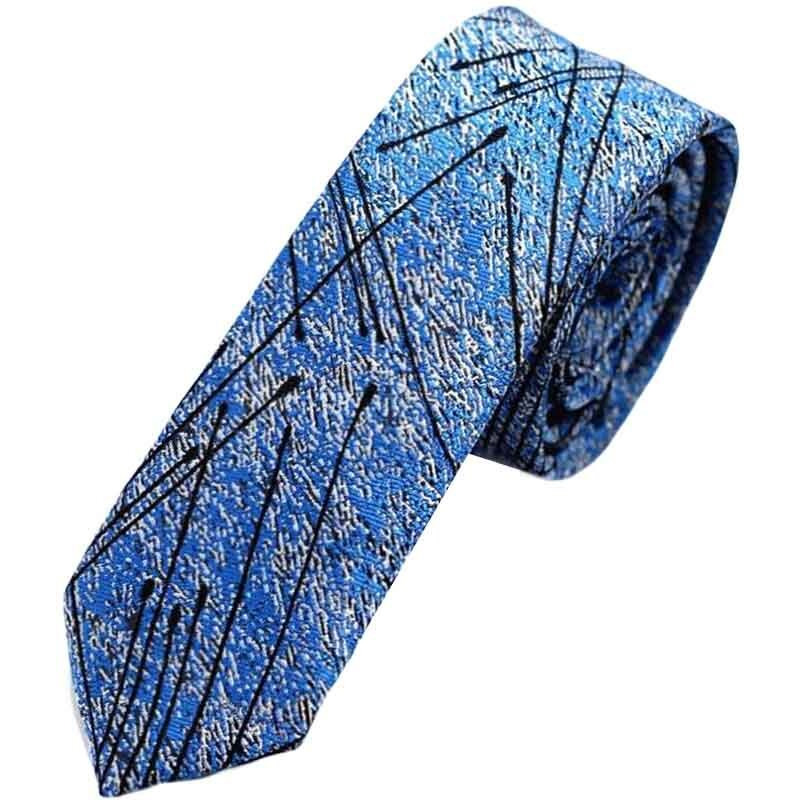 Fashion Mens Polyester Neckties Skinny Neckties Leisure Ties Wedding Necktie 5cm