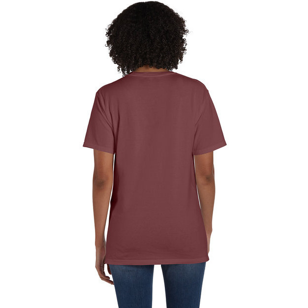 Unisex garment-Dyed T-Shirt with Pocket - BLAcK - S(D0102H7Y8ZP)