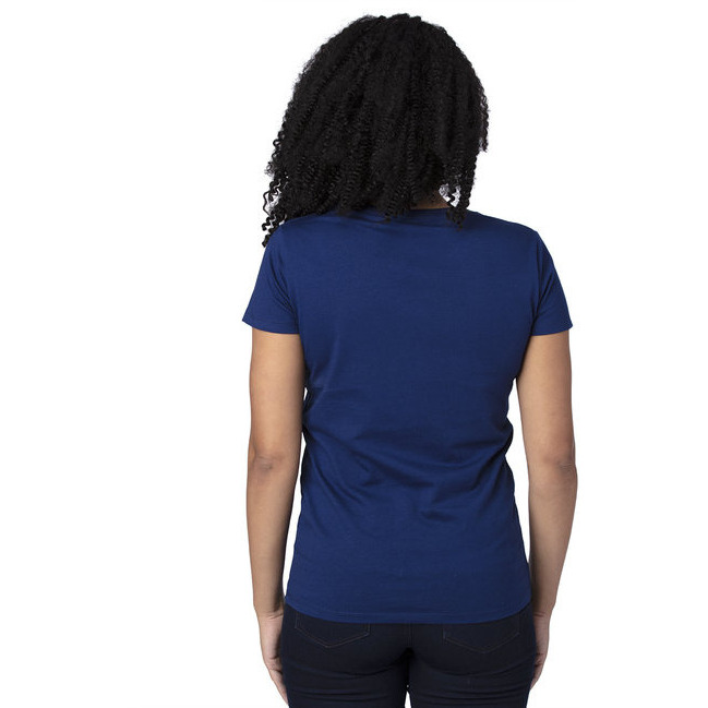 Threadfast Apparel 200RV Ladies Ultimate CVC V-Neck T-Shirt