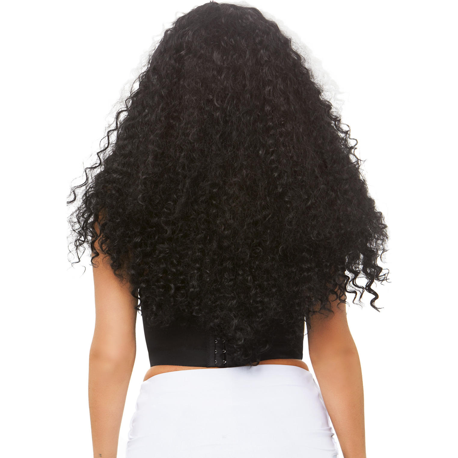 29" Long curly wig.
