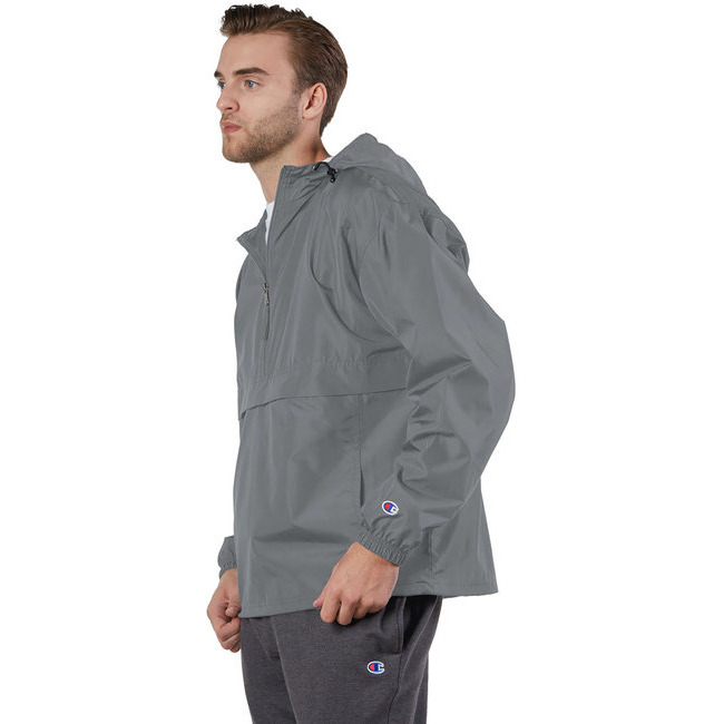 Adult Packable Anorak 14 Zip Jacket - BLAcK - S(D0102H7YFF6)