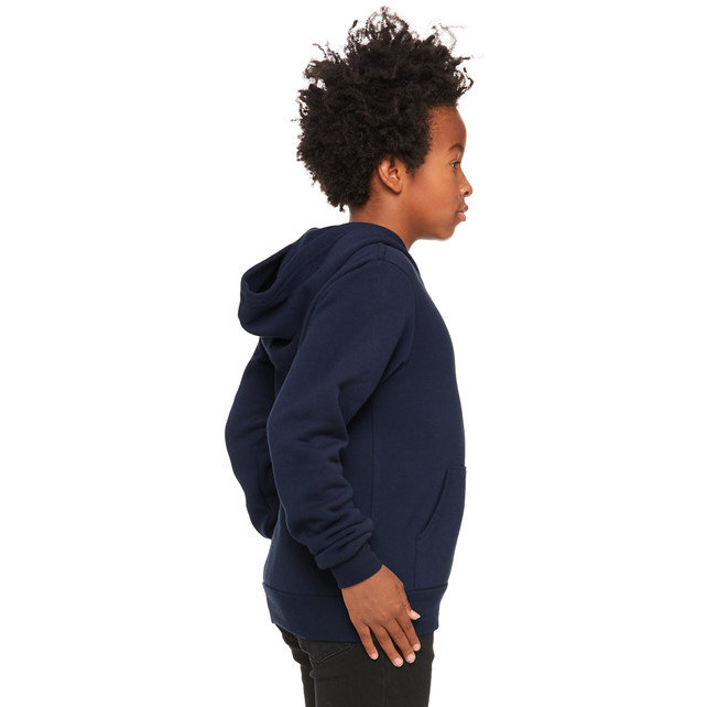 Youth Sponge Fleece Pullover Hooded Sweatshirt - BLAcK - S(D0102H7W3RP)