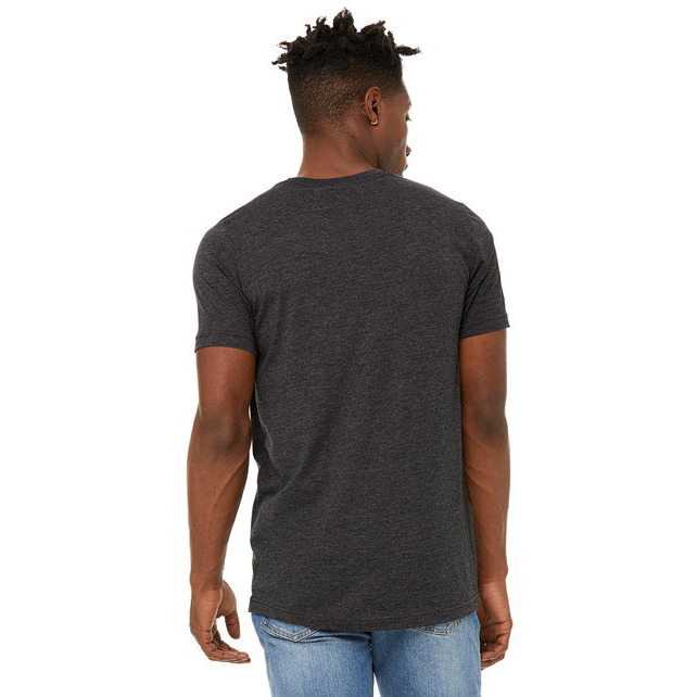 Unisex Sueded T-Shirt - HEATHER RED - XS(D0102H7KPLT)