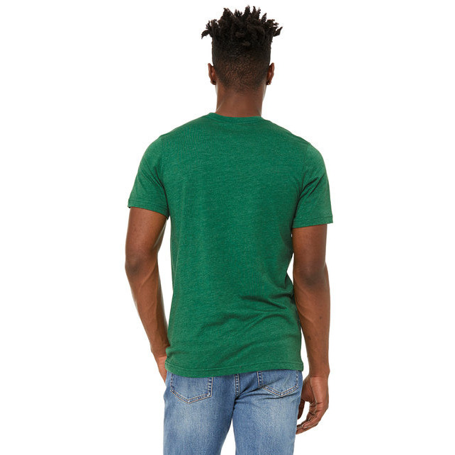 Unisex Sueded T-Shirt - HEATHER RED - XS(D0102H7KP5J)