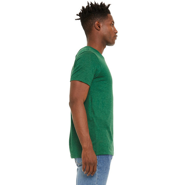 Unisex Sueded T-Shirt - HEATHER RED - XS(D0102H7KP5J)