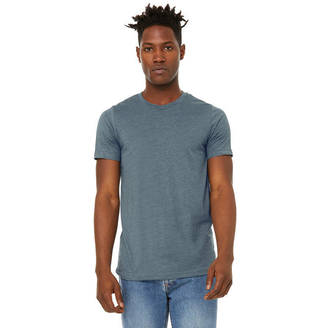 Unisex Sueded T-Shirt - HEATHER RED - XS(D0102H7KE4P)