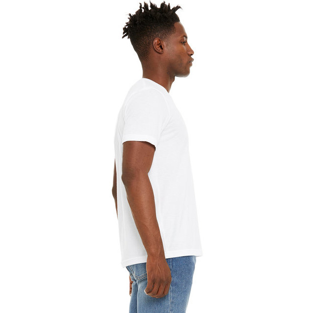 Unisex Sueded T-Shirt - HEATHER RED - XS(D0102H7KPYX)
