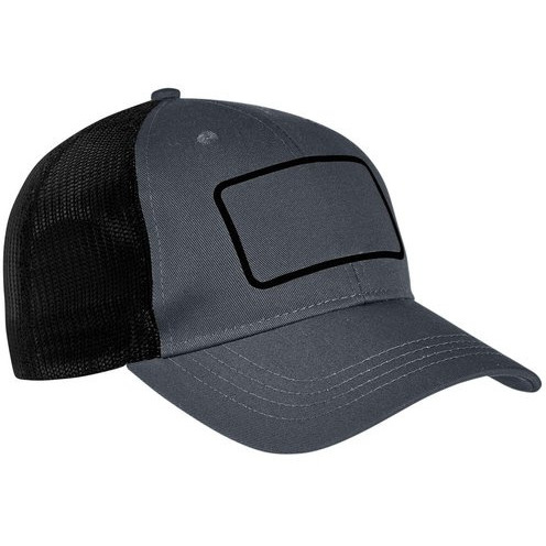 Big Accessories BA656T Patch Trucker Cap