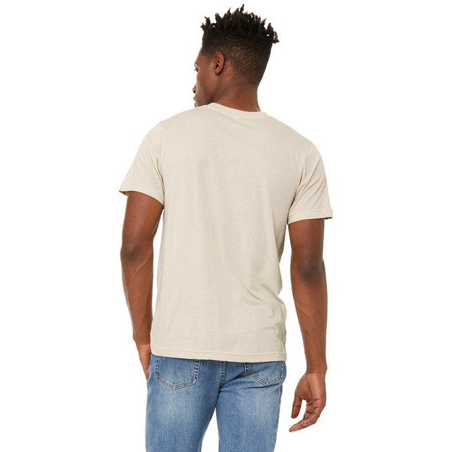 Unisex Sueded T-Shirt - HEATHER RED - XS(D0102H7KPRX)
