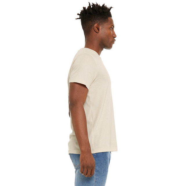 Unisex Sueded T-Shirt - HEATHER RED - XS(D0102H7KPRX)
