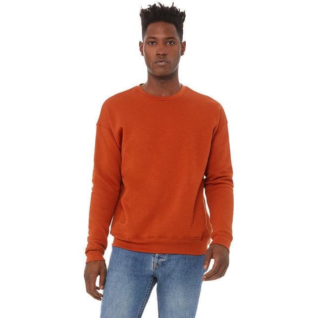 Unisex Drop Shoulder Fleece - WHITE - XS(D0102H7W9R6)