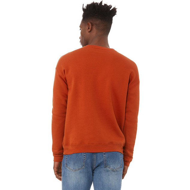 Unisex Drop Shoulder Fleece - WHITE - XS(D0102H7W9R6)