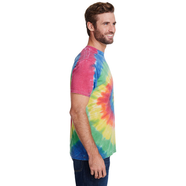 Adult Burnout Festival T-Shirt - PASTEL - S(D0102H78W66)