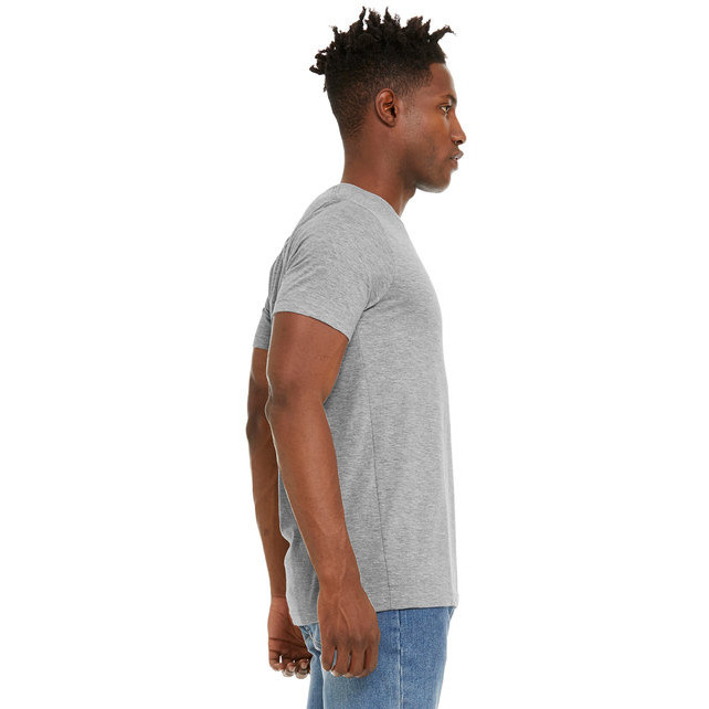 Unisex Sueded T-Shirt - HEATHER RED - XS(D0102H7KPKX)