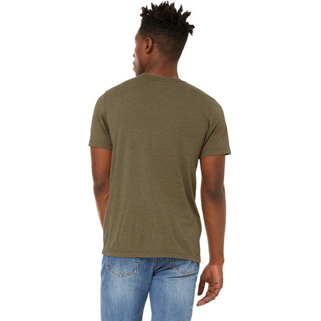 Unisex Sueded T-Shirt - HEATHER RED - XS(D0102H7KP2P)