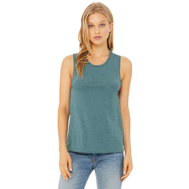 Ladies Jersey Muscle Tank - WHITE - S(D0102H7W7WX)