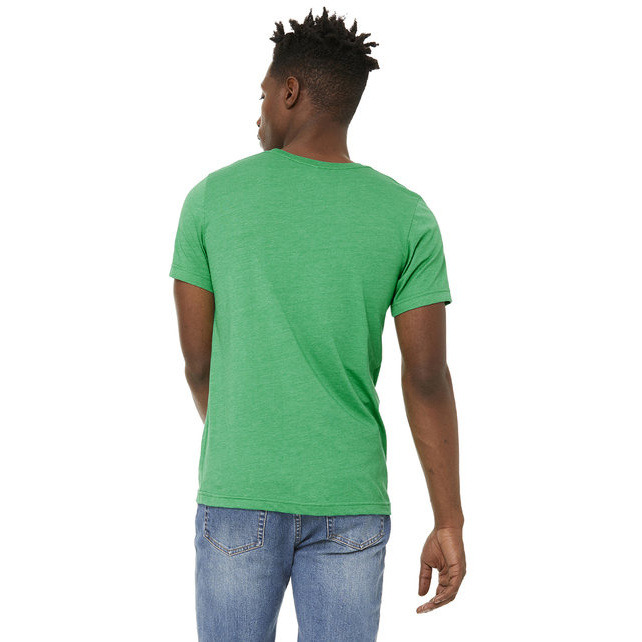 Unisex Sueded T-Shirt - HEATHER RED - XS(D0102H7KPEJ)