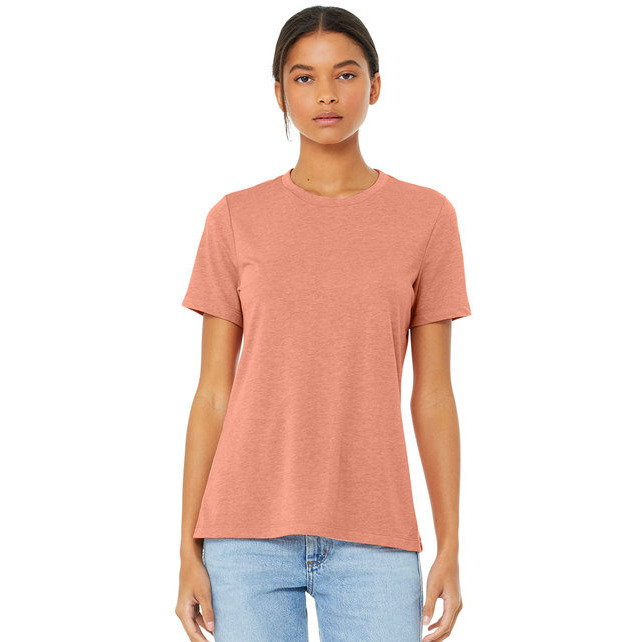 Ladies Relaxed Heather cVc Short-Sleeve T-Shirt - ATHLETIc HEATHER - S(D0102H7WR9T)