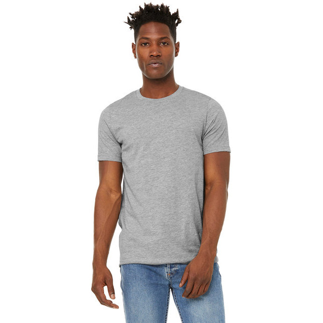 Unisex Sueded T-Shirt - HEATHER RED - XS(D0102H7KPK2)