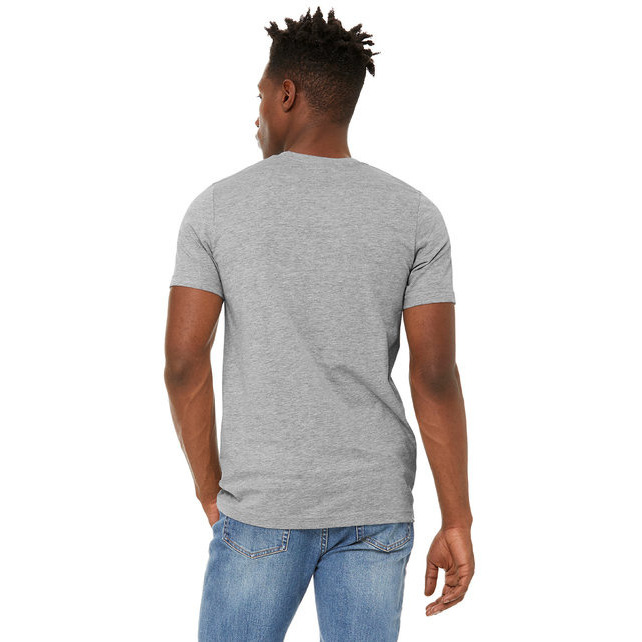 Unisex Sueded T-Shirt - HEATHER RED - XS(D0102H7KPK2)