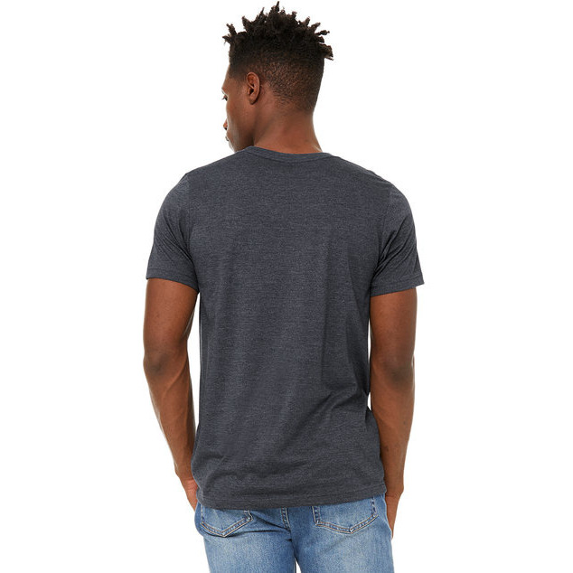 Unisex Sueded T-Shirt - HEATHER RED - XS(D0102H7KET2)