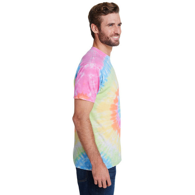 Adult Burnout Festival T-Shirt - PASTEL - S(D0102H78WcP)