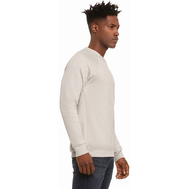 Unisex Sponge Fleece crewneck Sweatshirt - DK gRY MRBLE FLc - M(D0102H7W1ZX)