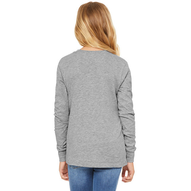 Youth Jersey Long-Sleeve T-Shirt - BLAcK - S(D0102H7WVIT)