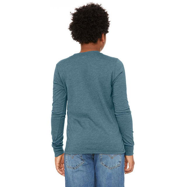 Youth Jersey Long-Sleeve T-Shirt - BLAcK - S(D0102H7WVLX)