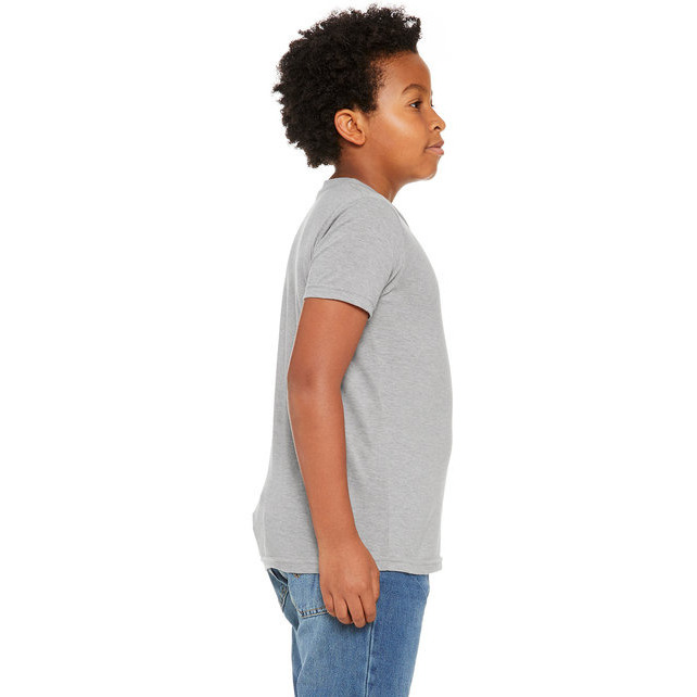 Youth Triblend Short-Sleeve T-Shirt - BLUE TRIBLEND - M(D0102H7W682)
