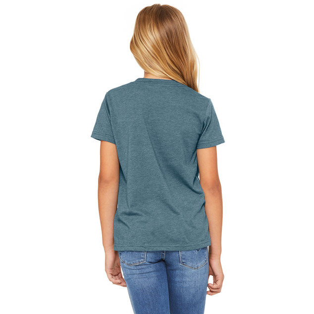 Bella + Canvas 3001YCV Youth CVC Jersey T-Shirt