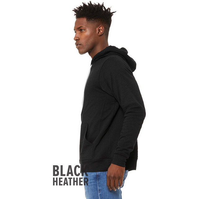 Unisex Sponge Fleece Pullover Hoodie - NAVY - S(D0102H7W2g2)