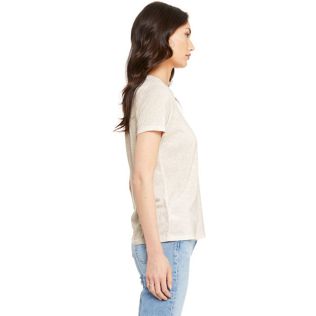 Ladies Relaxed Triblend T-Shirt - cHAR BLK TRIBLND - S(D0102H7WZLX)