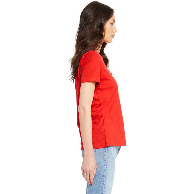 Ladies Relaxed Jersey Short-Sleeve T-Shirt - TEAM PURPLE - S(D0102H7WZDJ)