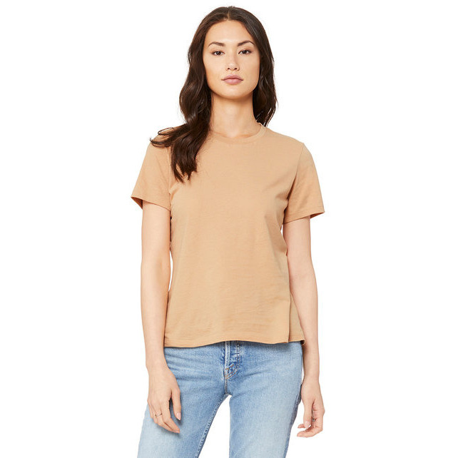 Ladies Relaxed Jersey Short-Sleeve T-Shirt - TEAM PURPLE - S(D0102H7WZF8)