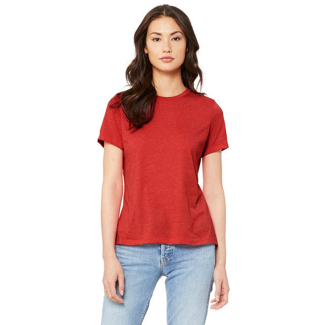 Ladies Relaxed Heather cVc Short-Sleeve T-Shirt - ATHLETIc HEATHER - S(D0102H7WR96)