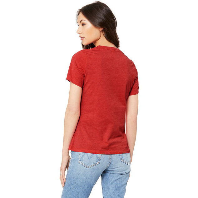 Ladies Relaxed Heather cVc Short-Sleeve T-Shirt - ATHLETIc HEATHER - S(D0102H7WR96)