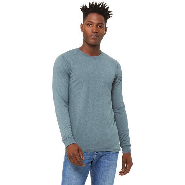 Bella + Canvas 3513 Unisex Triblend Long-Sleeve T-Shirt